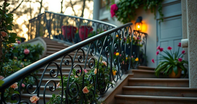 Corrimão Ferro: Segurança e Estilo para sua Escada ou Varanda