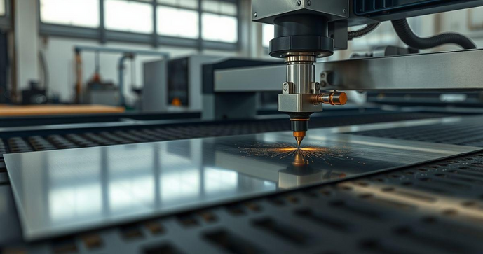 Corte de chapa inox a laser para projetos industriais de alta precisão