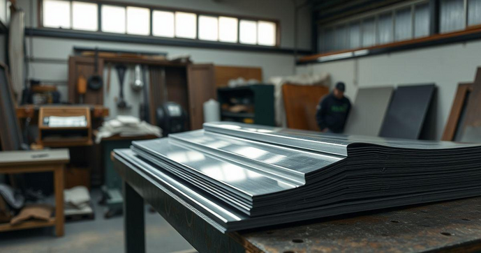 Dobra de chapa de alumínio: técnicas e benefícios essenciais