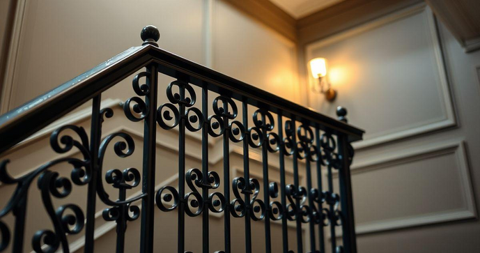 Corrimão de Ferro: A Escolha Ideal para Segurança e Estilo em Sua Escada
