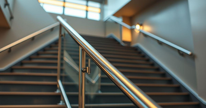 Corrimão de inox: segurança e estilo para sua escada