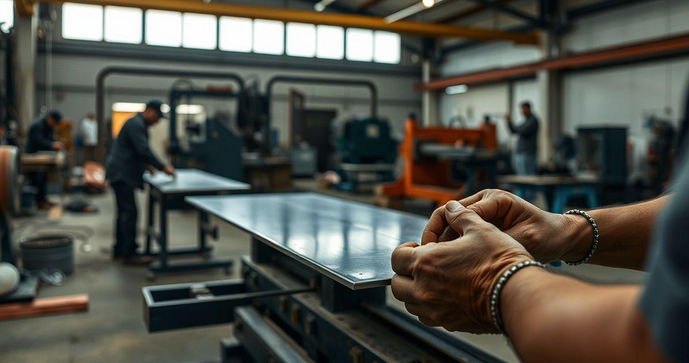 Corte e dobra de chapa: como escolher a técnica ideal para sua produção