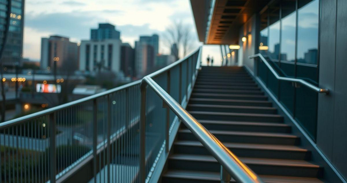 Corrimão Inox para Escada Externa: Mais Segurança e Mais Estilo para Seu Espaço Externo