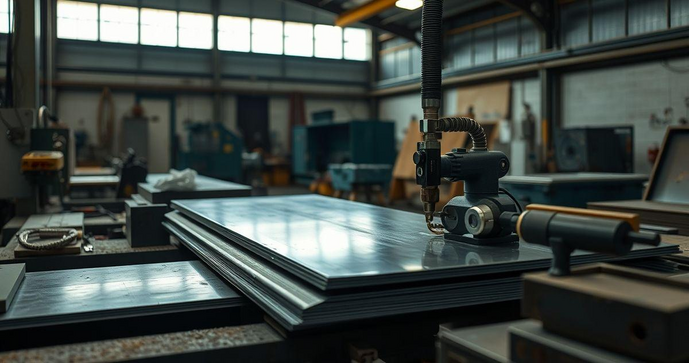 Corte de chapa de alumínio: técnicas e benefícios para sua produção eficiente