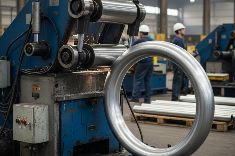 Tubos Moldados pela Precisão: A Arte da Calandra